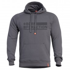 Pentagon Phaeton Hood Sweater "Born For Action"