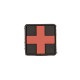 Mil-Tec PVC 3D First Aid Patch SM Red