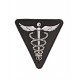 Mil-Tec PVC Medical 3D Patch - Black