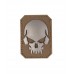 Mil-Tec Skull 3D Patch PVC Dark Coyote